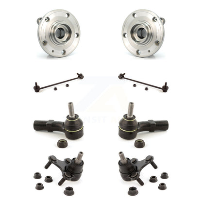 Bearing Lower Ball Joint Outer Tie Rod Link Front Kit (8Pc) For Volkswagen Jetta