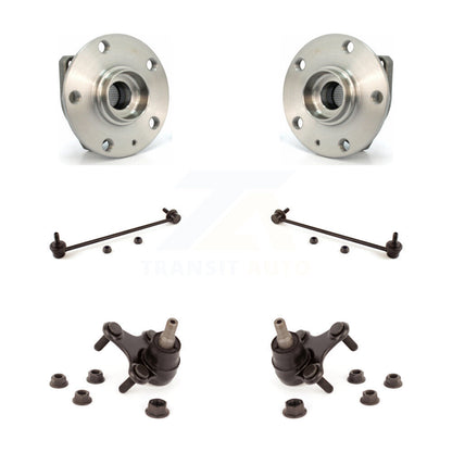 Bearing Lower Ball Joint & Sway Bar Link Front Kit For Volkswagen Golf Alltrack
