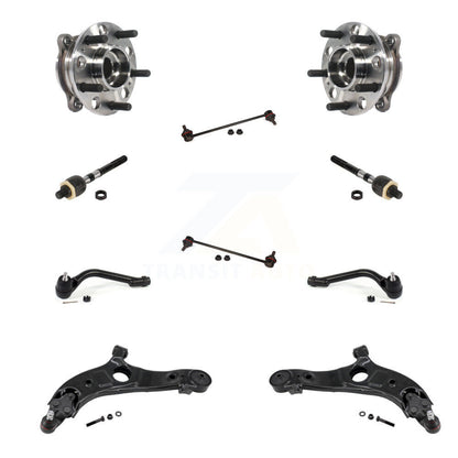 Bearing Lower Arm Outer Inner Tie Rod Link Front Kit For Hyundai Santa Fe Sport