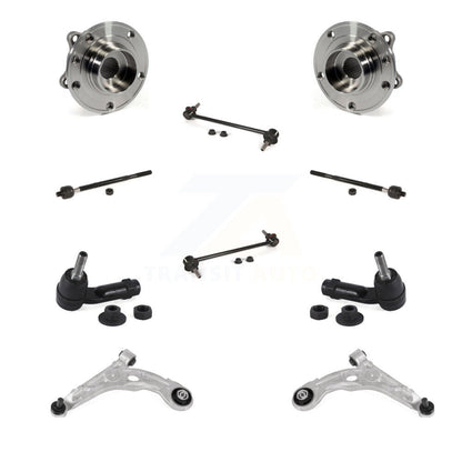 Bearing Lower Arm Outer Inner Tie Rod Link Front Kit (10Pc) For 13-16 Dodge Dart