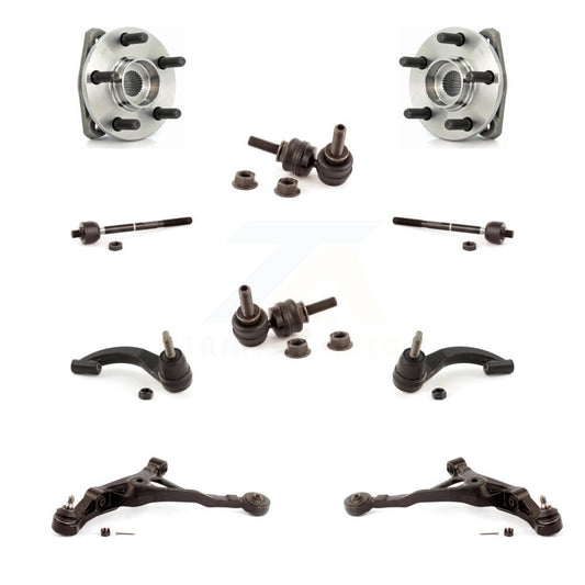 Bearing Lower Control Arm Outer Inner Tie Rod Link Front Kit (10Pc) For Chrysler