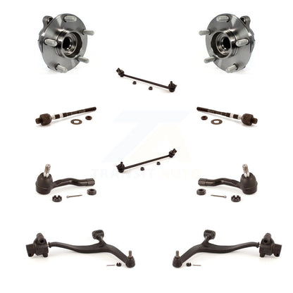 Bearing Lower Control Arm Outer Inner Tie Rod & Link Front Kit For INFINITI FX35