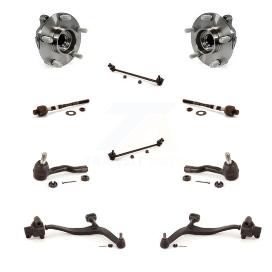 Bearing Lower Control Arm Outer Inner Tie Rod & Link Front Kit For INFINITI FX35