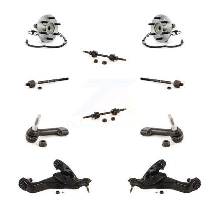 Hub Bearing Lower Control Arm Outer Inner Tie Rod Link Front Kit For Ford F-150