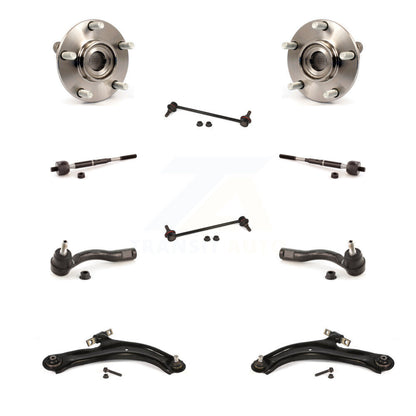 Bearing Lower Control Arm Outer Inner Tie Rod & Link Front Kit For Nissan Sentra