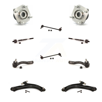 Bearing Lower Control Arm Outer Inner Tie Rod & Link Front Kit For Nissan Sentra