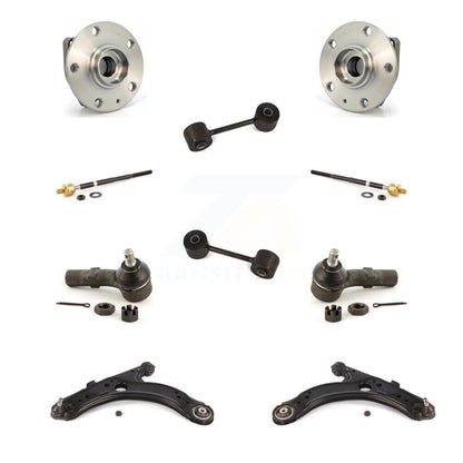 Bearing Lower Arm Outer Inner Tie Rod & Link Front Kit For Volkswagen Golf City