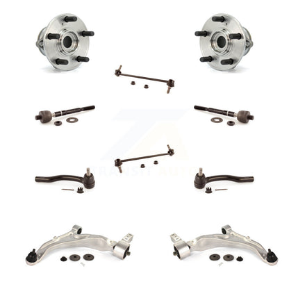 Bearing Lower Arm Outer Inner Tie Rod Link Front Kit (10Pc) For 07-13 Acura MDX