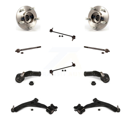 Bearing Lower Arm Outer Inner Tie Rod & Link Front Kit (10Pc) For Volvo C30 S40