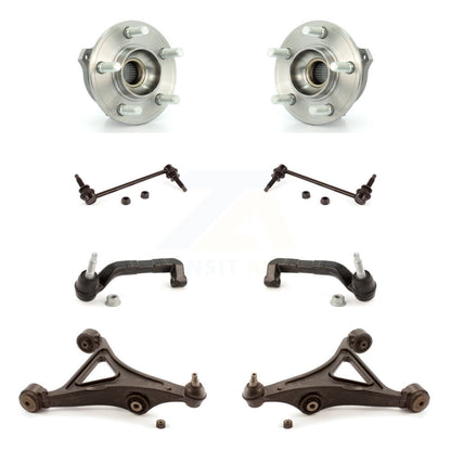 Bearing Lower Control Arm Outer Tie Rod & Link Front Kit (8Pc) For Chrysler 300
