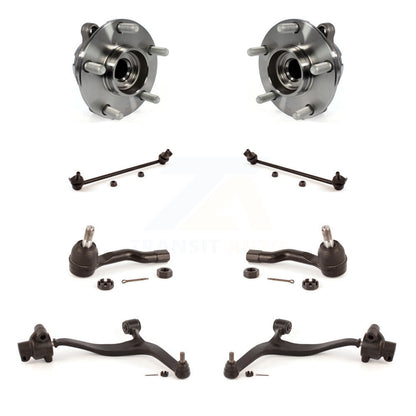 Bearing Lower Control Arm Outer Tie Rod & Link Front Kit (8Pc) For INFINITI FX35