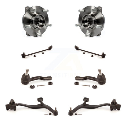 Bearing Lower Control Arm Outer Tie Rod & Link Front Kit (8Pc) For INFINITI FX35