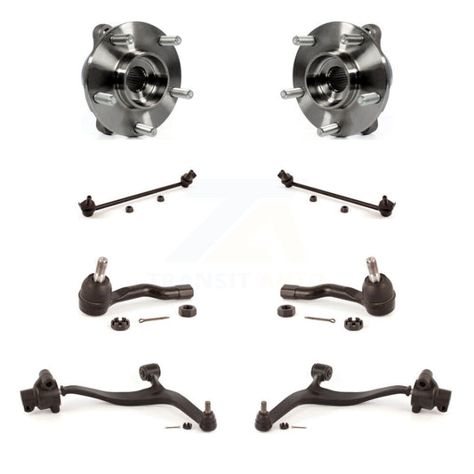 Bearing Lower Control Arm Outer Tie Rod & Link Front Kit (8Pc) For INFINITI FX35