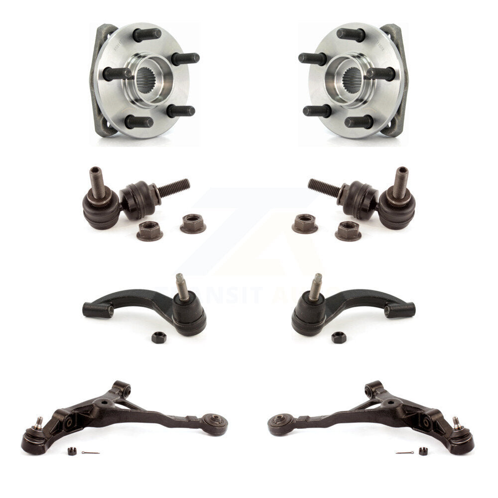 Bearing Lower Control Arm Outer Tie Rod Link Front Kit (8Pc) For Chrysler Cirrus