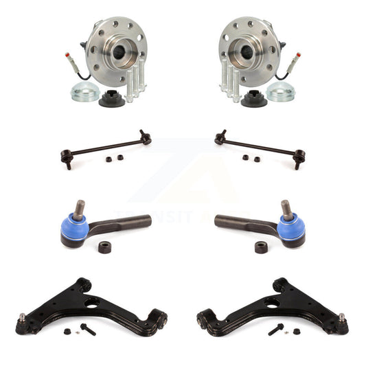 Bearing Lower Arm Outer Tie Rod Link Front Kit (8Pc) For 2008-2009 Saturn Astra