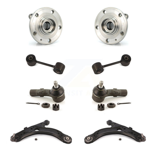 Bearing Lower Control Arm Outer Tie Rod Link Front Kit (8Pc) For Volkswagen City