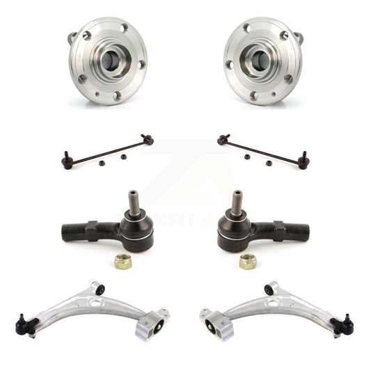 Bearing Lower Arm Outer Tie Rod Link Front Kit (8Pc) For 06-10 Volkswagen Passat