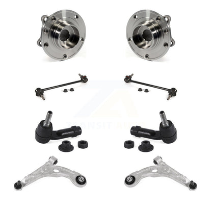 Hub Bearing Lower Control Arm Outer Tie Rod Link Front Kit (8Pc) For Dodge Dart