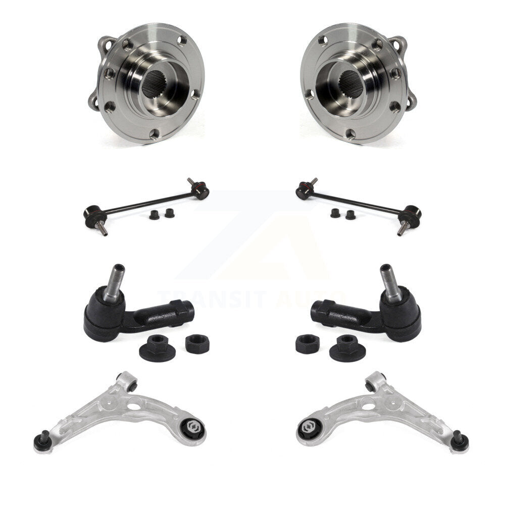 Bearing Lower Control Arm Outer Tie Rod & Link Front Kit (8Pc) For Chrysler 200