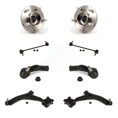 Bearing Lower Control Arm Outer Tie Rod & Link Front Kit (8Pc) For Volvo C30 S40