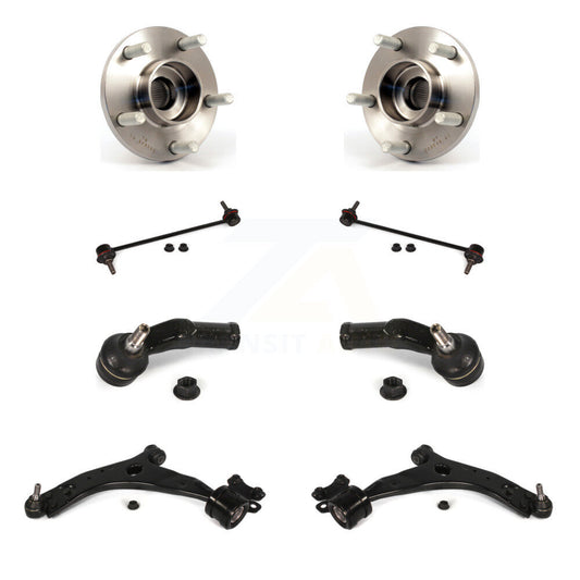 Bearing Lower Control Arm Outer Tie Rod & Link Front Kit (8Pc) For Volvo C30 S40