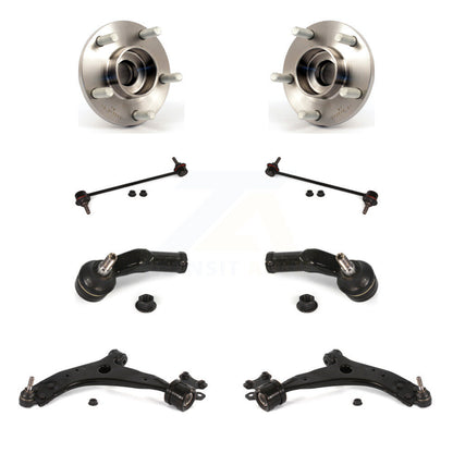 Bearing Lower Control Arm Outer Tie Rod & Link Front Kit (8Pc) For Volvo S40 V50
