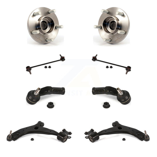 Bearing Lower Control Arm Outer Tie Rod & Link Front Kit (8Pc) For Volvo S40 V50