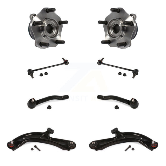 Bearing Lower Control Arm Outer Tie Rod & Link Front Kit (8Pc) For Nissan Sentra