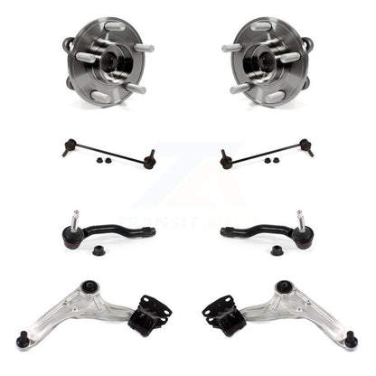 Bearing Lower Control Arm Outer Tie Rod Link Front Kit (8Pc) For Ford Fusion MKZ