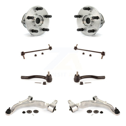 Bearing Lower Control Arm Outer Tie Rod & Link Front Kit (8Pc) For Acura MDX ZDX