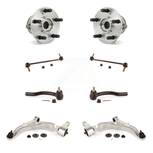 Bearing Lower Control Arm Outer Tie Rod & Link Front Kit (8Pc) For Acura MDX ZDX