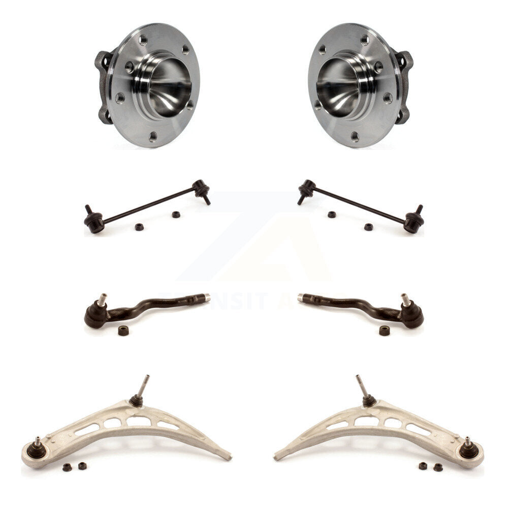 Bearing Lower Control Arm Outer Tie Rod Link Front Kit (8Pc) For BMW 325Ci 330Ci