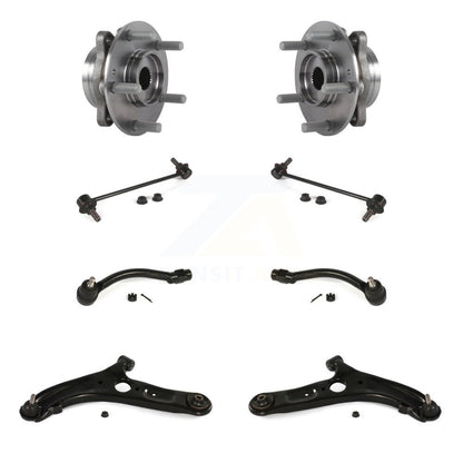Bearing Lower Control Arm Outer Tie Rod & Link Front Kit For Hyundai Elantra GT