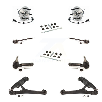 Bearing Lower Control Arm Outer Inner Tie Rod Link Front Kit (10Pc) For GMC 1500