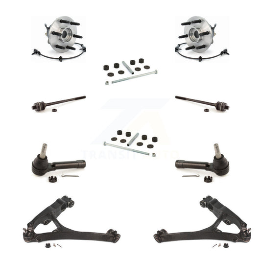 Bearing Lower Control Arm Outer Inner Tie Rod Link Front Kit (10Pc) For GMC 1500