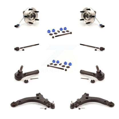 Bearing Lower Control Arm Outer Inner Tie Rod & Link Front Kit (10Pc) For Impala