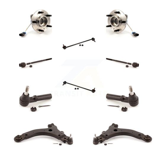 Bearing Lower Control Arm Outer Inner Tie Rod Link Front Kit (10Pc) For Pontiac