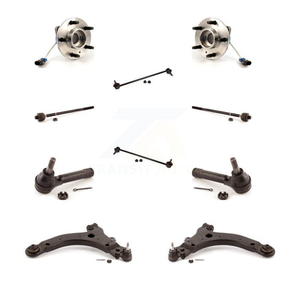 Bearing Lower Arm Outer Inner Tie Rod Link Front Kit (10Pc) For Pontiac Montana