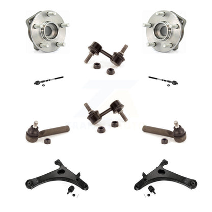 Bearing Lower Control Arm Outer Inner Tie Rod Link Front Kit For Subaru Impreza