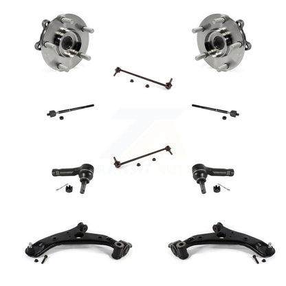 Bearing Lower Arm Outer Inner Tie Rod Link Front Kit (10Pc) For 13-16 Mazda CX-5