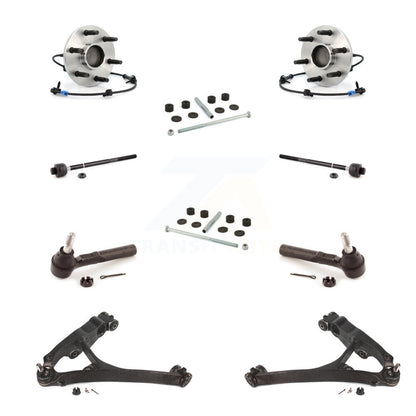 Bearing Lower Arm Outer Inner Tie Rod Link Front Kit (10Pc) For GMC Sierra 1500