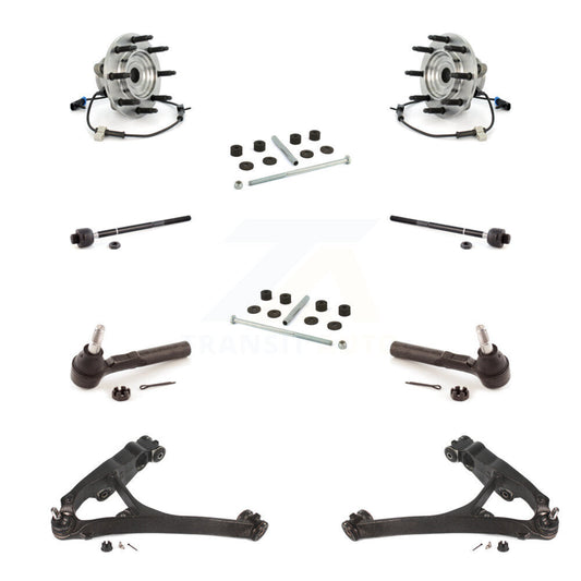 Bearing Lower Control Arm Outer Inner Tie Rod Link Front Kit (10Pc) For 1500 GMC
