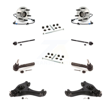 Bearing Lower Control Arm Outer Inner Tie Rod Link Front Kit (10Pc) For 1500 GMC