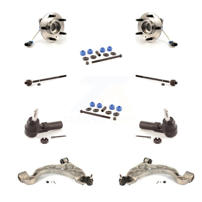 Bearing Lower Arm Outer Inner Tie Rod & Link Front Kit (10Pc) For Buick LeSabre