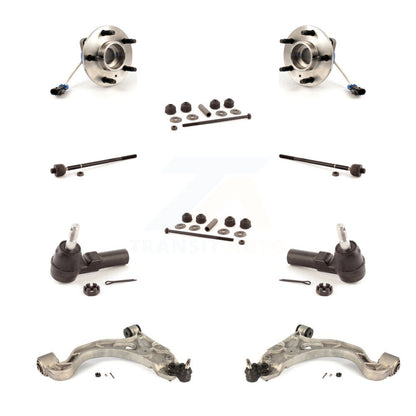 Bearing Lower Arm Outer Inner Tie Rod & Link Front Kit (10Pc) For Buick LeSabre