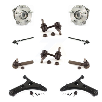 Bearing Lower Control Arm Outer Inner Tie Rod Link Front Kit For Subaru Forester