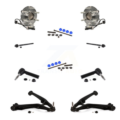 Bearing Lower Control Arm Outer Inner Tie Rod Link Front Kit (10Pc) For GMC 1500