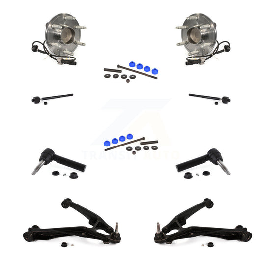 Bearing Lower Control Arm Outer Inner Tie Rod Link Front Kit (10Pc) For GMC 1500