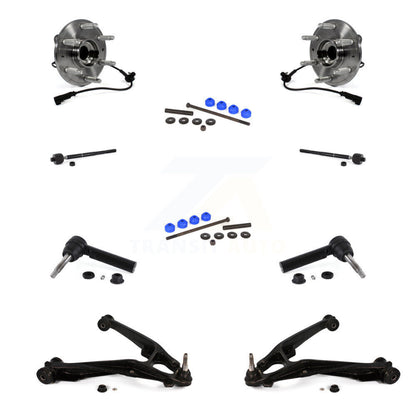 Bearing Lower Control Arm Outer Inner Tie Rod Link Front Kit (10Pc) For GMC 1500