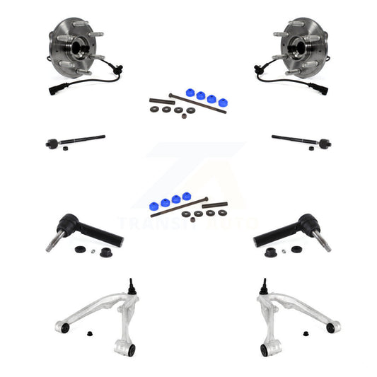 Bearing Lower Control Arm Outer Inner Tie Rod Link Front Kit (10Pc) For GMC 1500